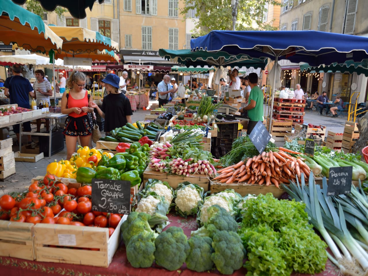 Place Richelme market, Aix